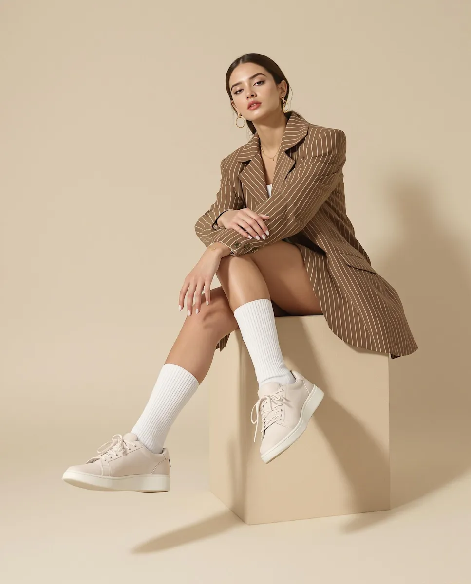 Minimalist Fashion Pose